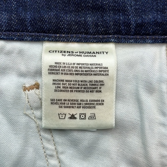 Citizens Of Humanity 5” Inseam Mid Rise Shorts Size 26 - Picture 10 of 16